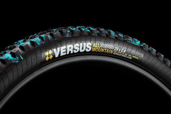 29x2.4 // Gravity Casing // Blue Splatter - Versus Bicycle Tires