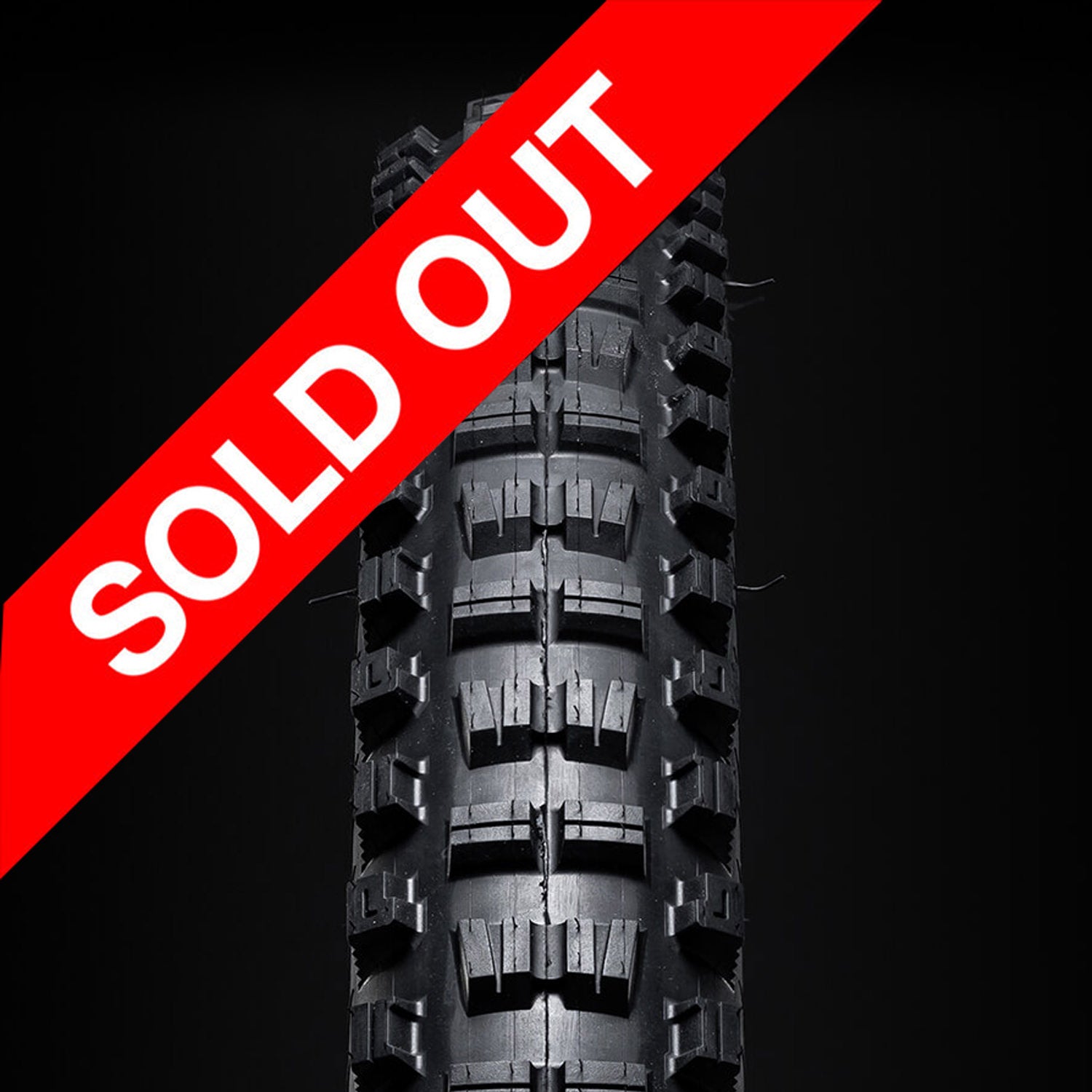 Versus Black All Mountain Tire with Sold Out ribbon