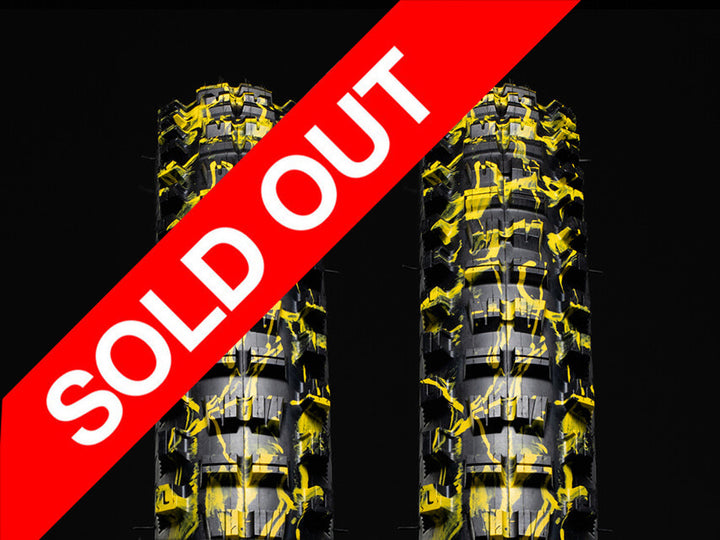 29 x 2.4 // Gravity Casing // Yellow Splatter
