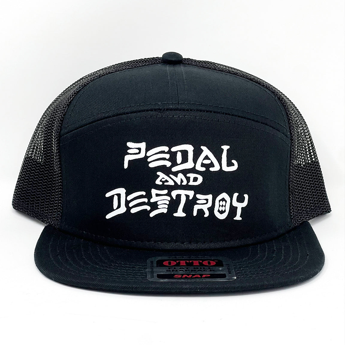 Pedal and Destroy Trucker Hat