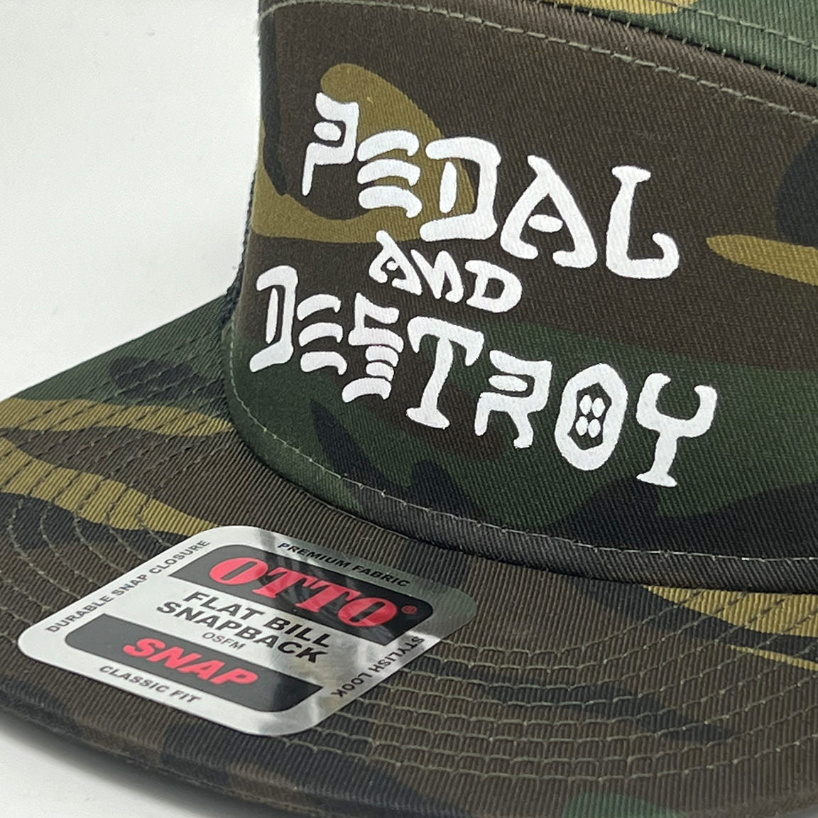 Pedal and Destroy Trucker Hat