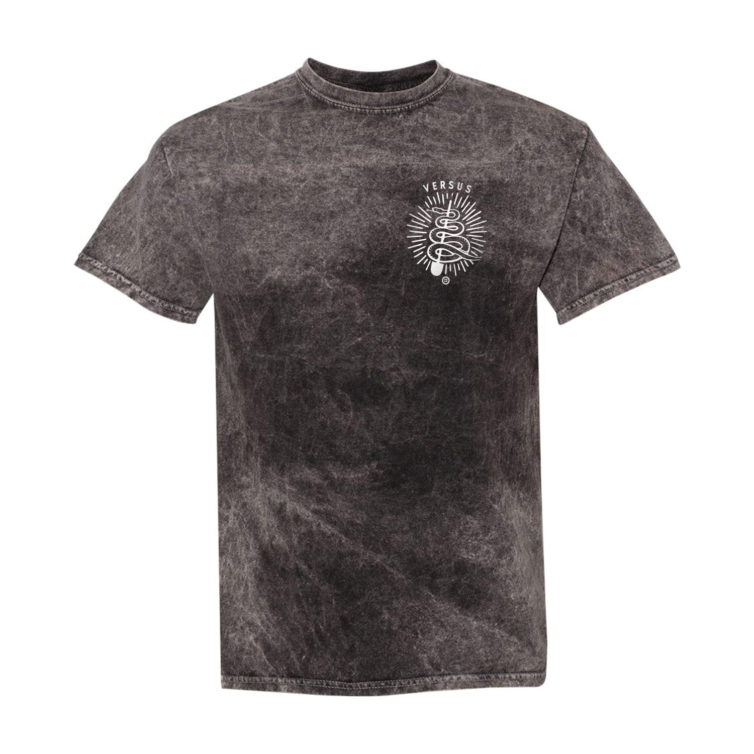 Versus Tires mineral wash Snakecharmer T shirt - front